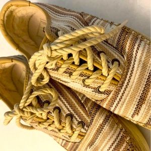 ⏳🌸Authentic UGG Laced Sneakers - 8M Multi/Stripe